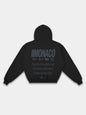 MONACO AESTHETIC HOODIE - BLACK