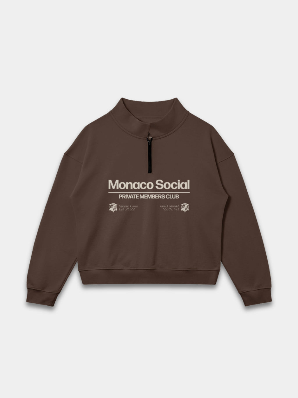 THE PRIVATE CLUB QUARTER-ZIP