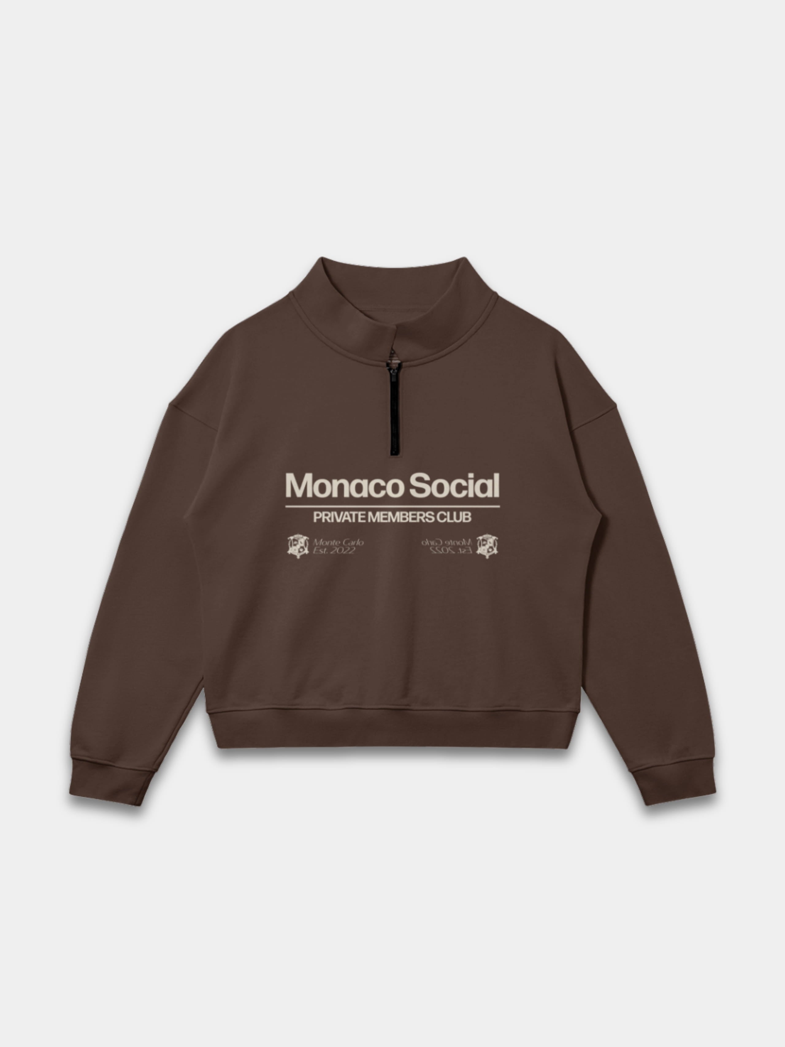THE PRIVATE CLUB QUARTER-ZIP
