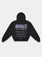 MONACO AESTHETIC HOODIE - BLACK