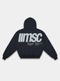 MONACO MSC HOODIE - MIST/CHARCOAL