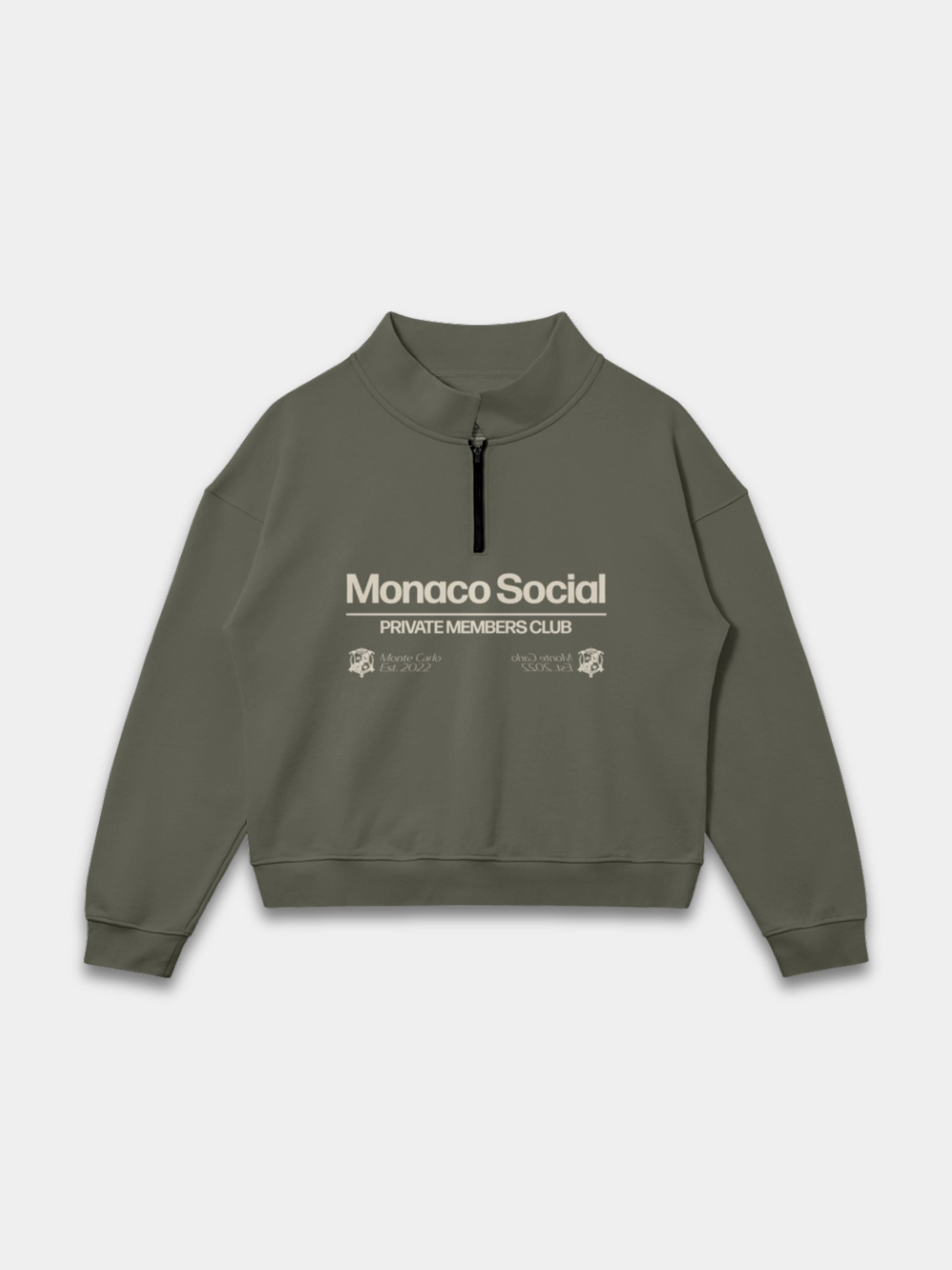 THE PRIVATE CLUB QUARTER-ZIP