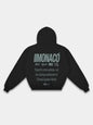 MONACO AESTHETIC HOODIE - BLACK