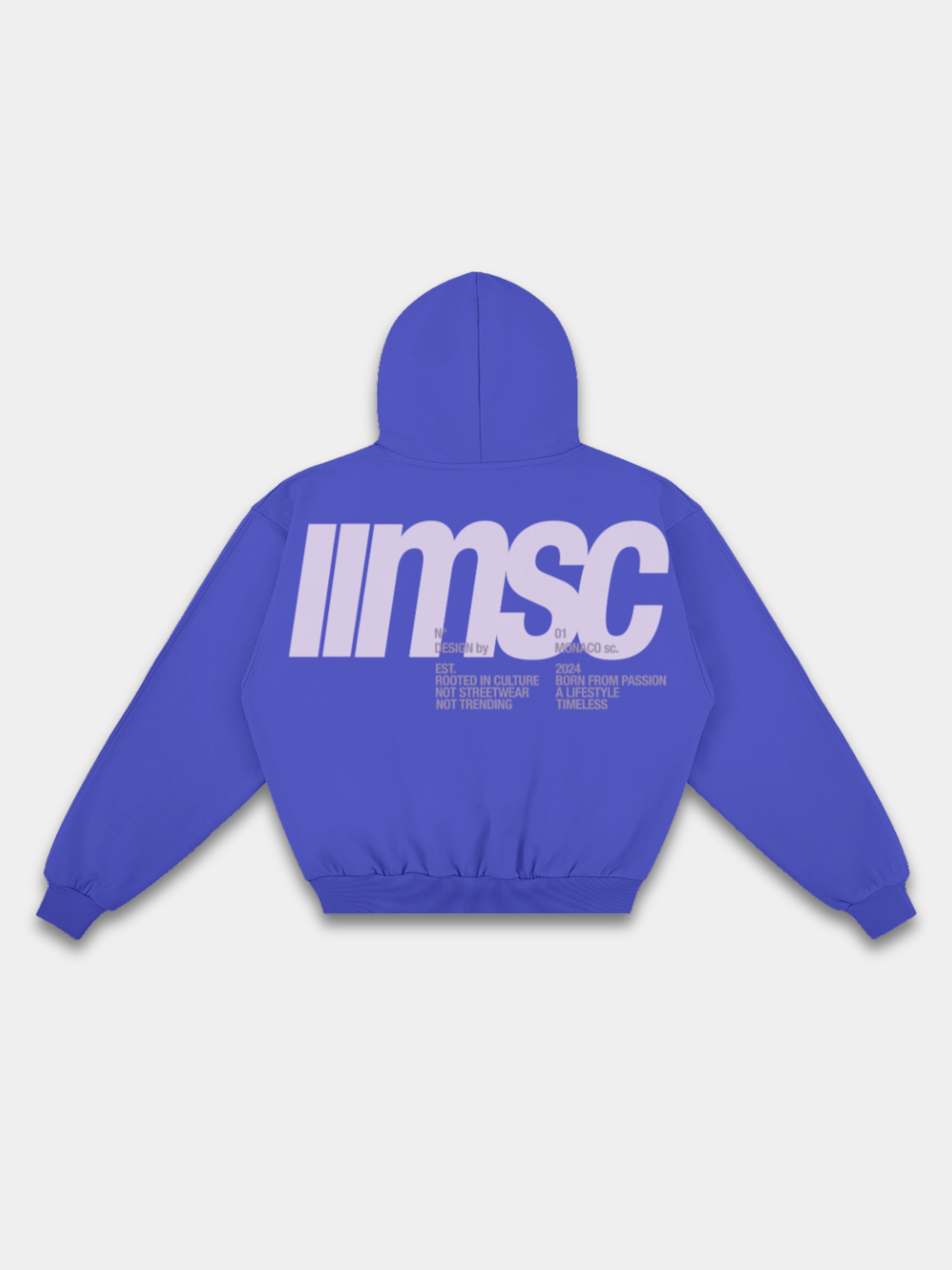 MONACO MSC HOODIE - LILAC/PLUM