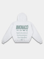 MONACO AESTHETIC HOODIE - HEATHER GRAY