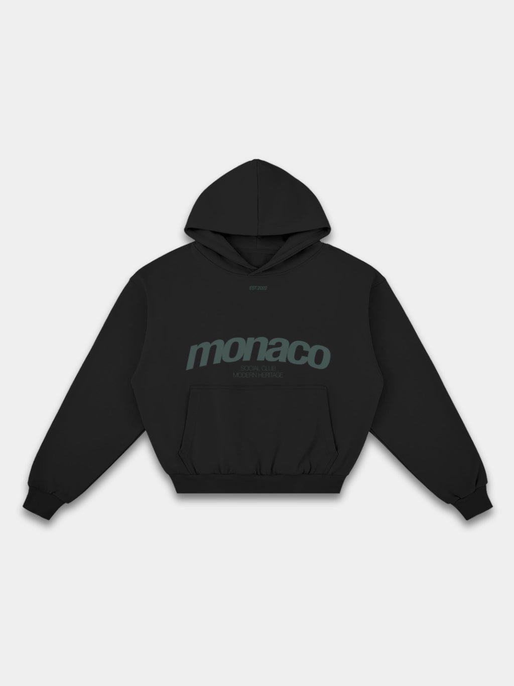 MODERN HERITAGE HOODIE - BLACK