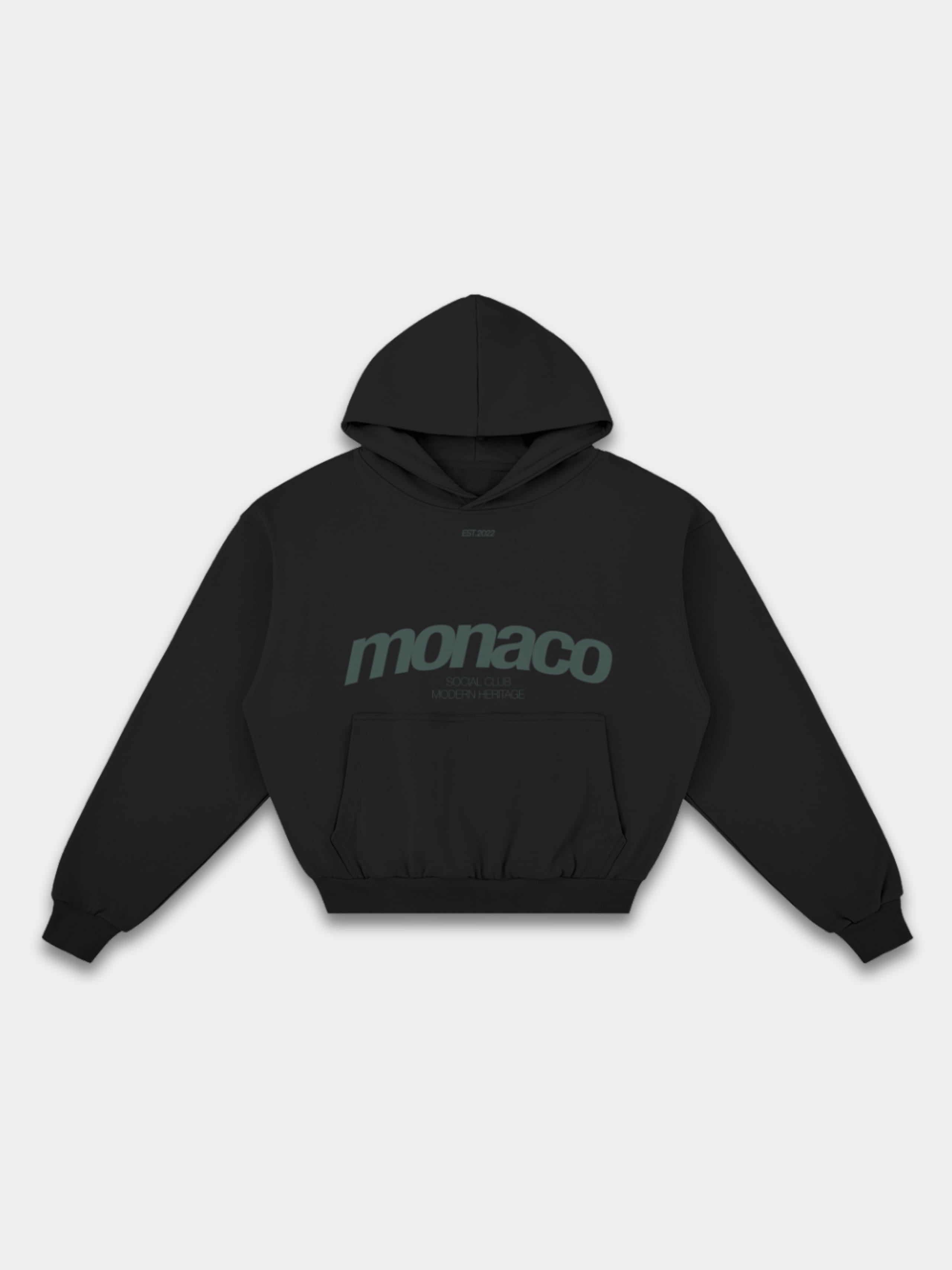 MODERN HERITAGE HOODIE - BLACK
