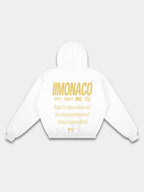 MONACO AESTHETIC HOODIE - GOLDEN MUSTARD
