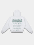 MONACO AESTHETIC HOODIE - SAGE GREEN