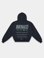 MONACO AESTHETIC HOODIE - SAGE GREEN