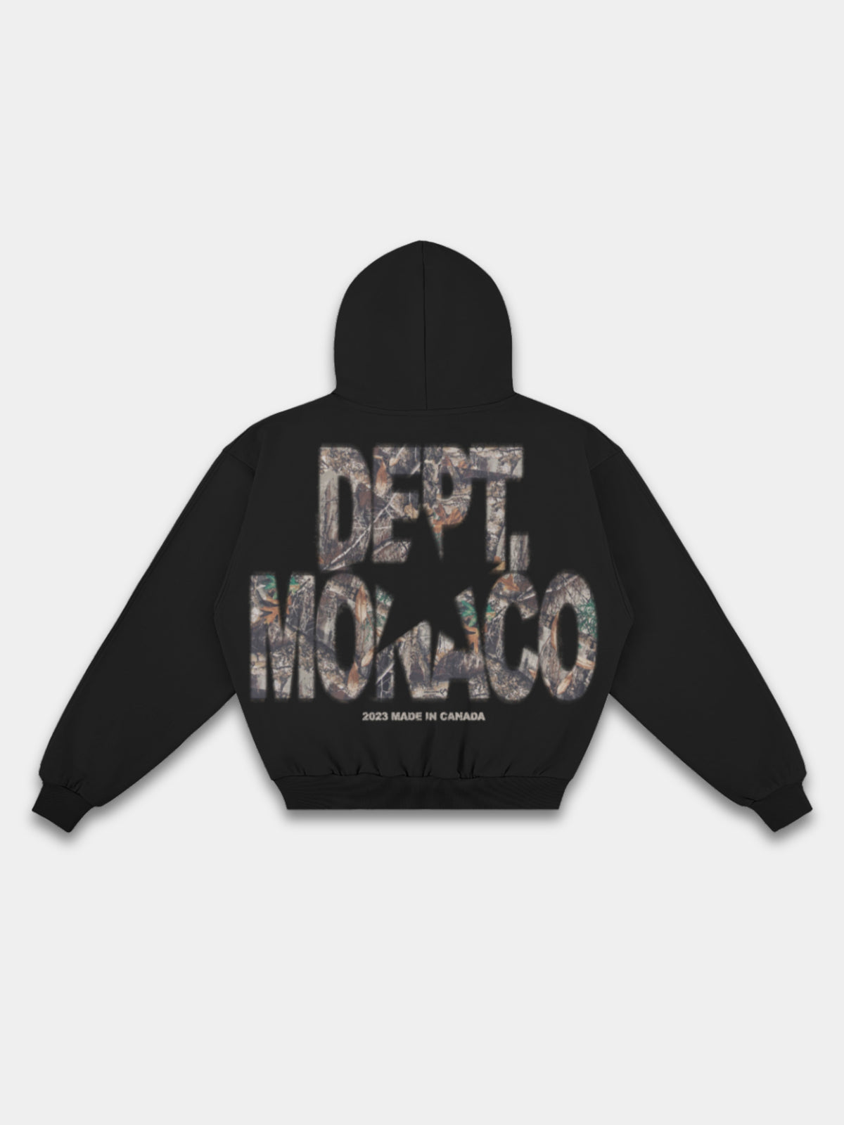 BLUR DEPT. CAMO HOODIE