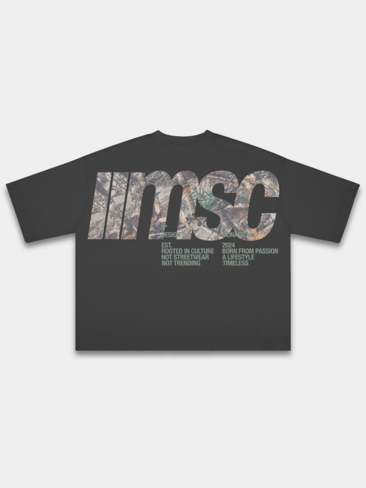 CAMO LABEL TEE