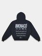 MONACO AESTHETIC HOODIE - NAVY