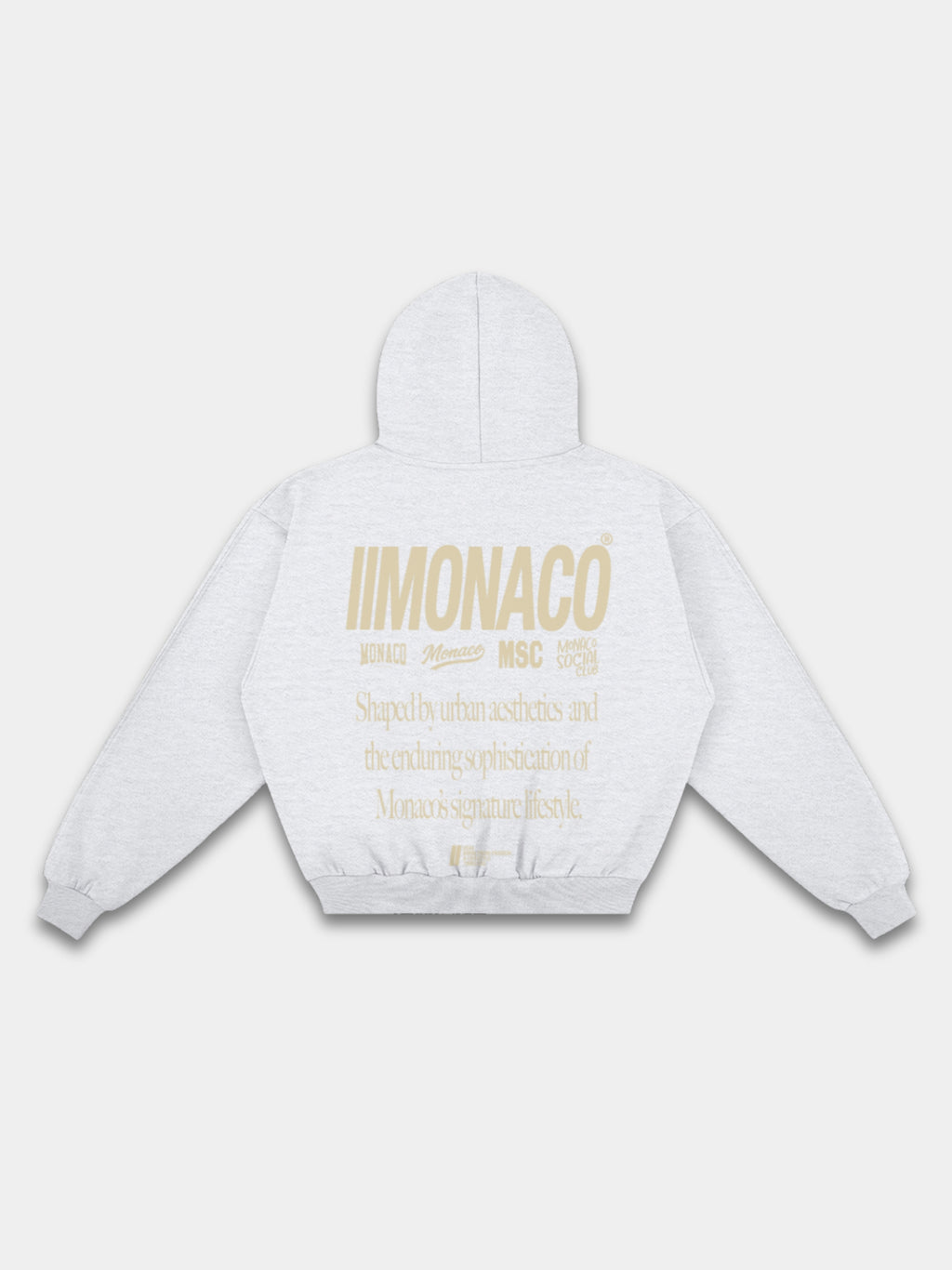 MONACO AESTHETIC HOODIE - DESERT KHAKI