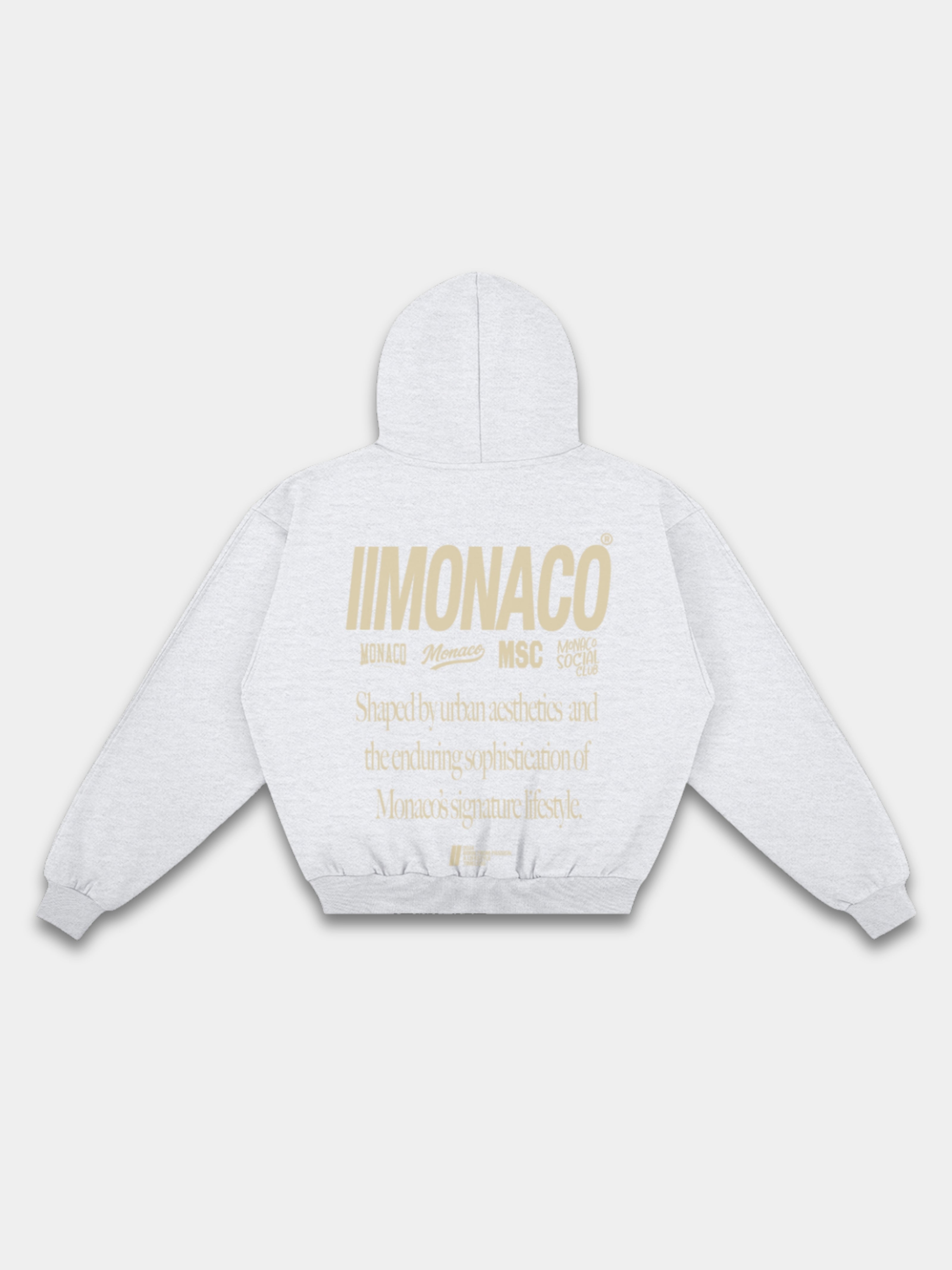 MONACO AESTHETIC HOODIE - DESERT KHAKI