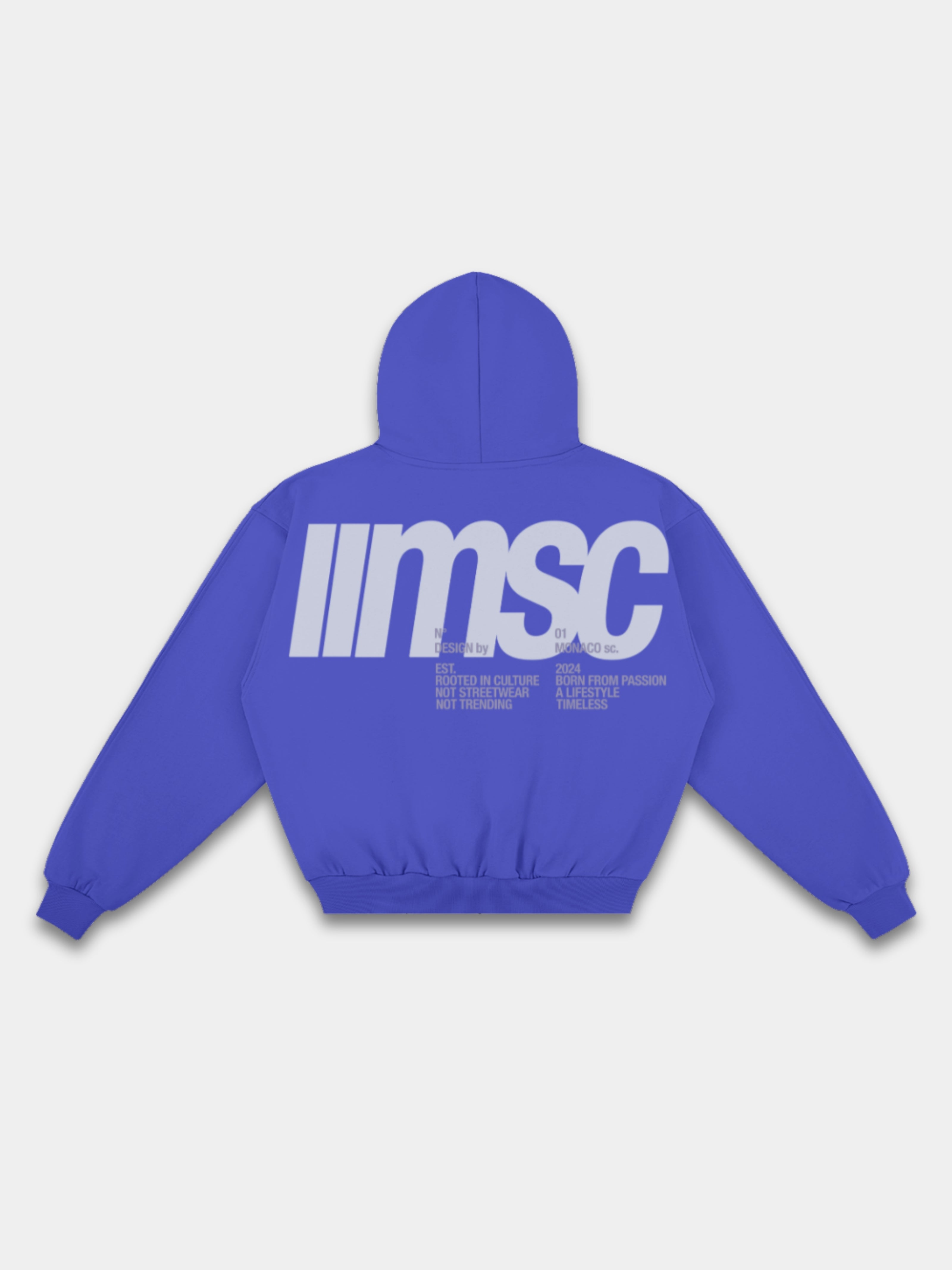 MONACO MSC HOODIE - FROST/LAVENDER