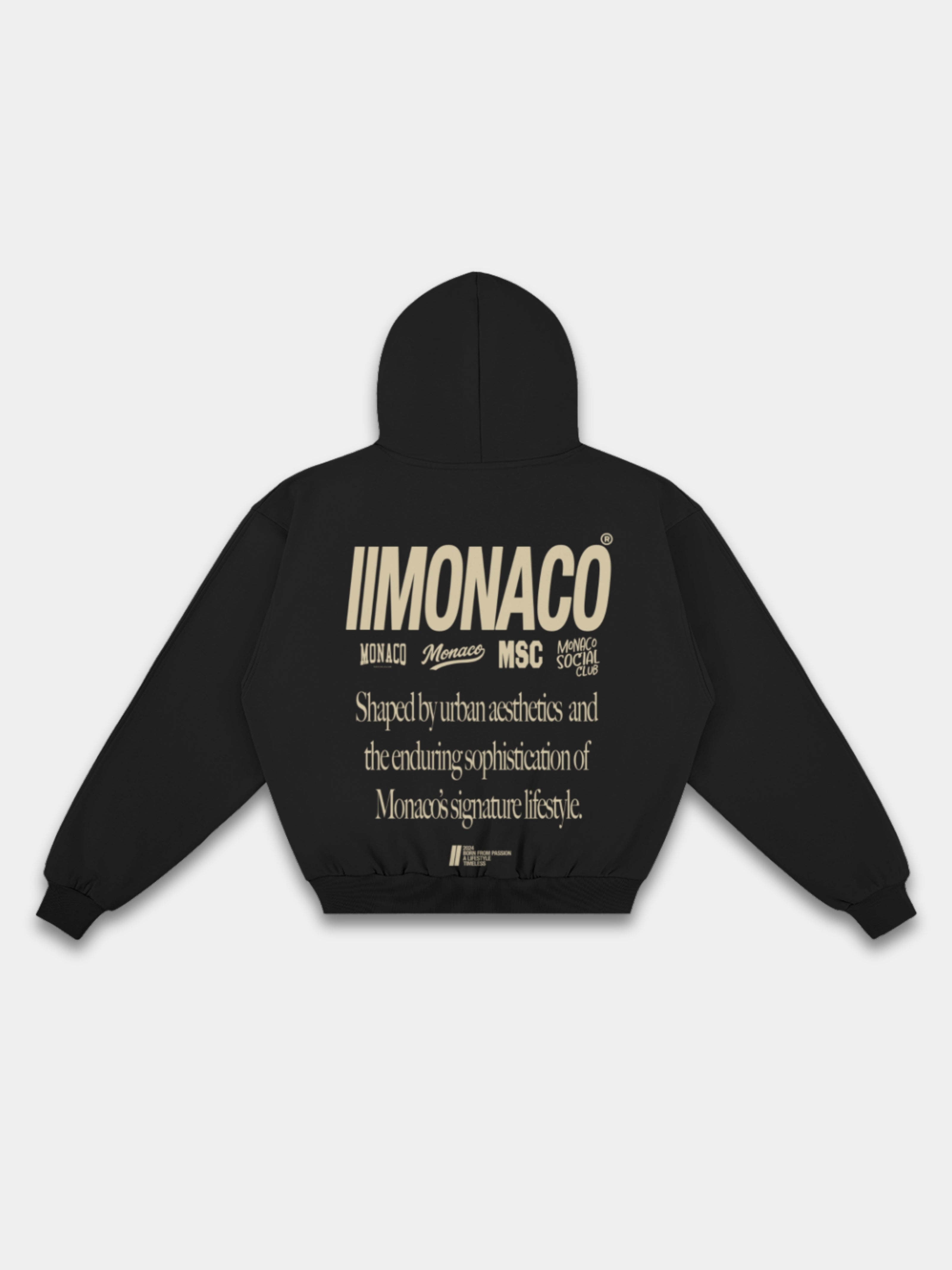 MONACO AESTHETIC HOODIE - DESERT KHAKI