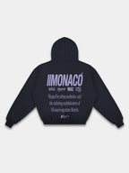 MONACO AESTHETIC HOODIE - LAVENDER SLATE