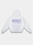 MONACO AESTHETIC HOODIE - LAVENDER SLATE