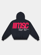 MONACO MSC HOODIE - CRIMSON/BLUSH
