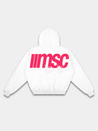 MONACO MSC HOODIE - CRIMSON/BLUSH