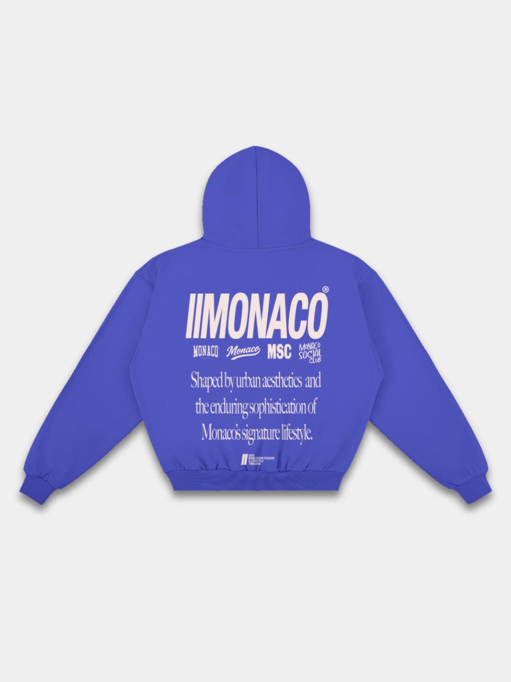 MONACO AESTHETIC HOODIE - SOFT IVORY