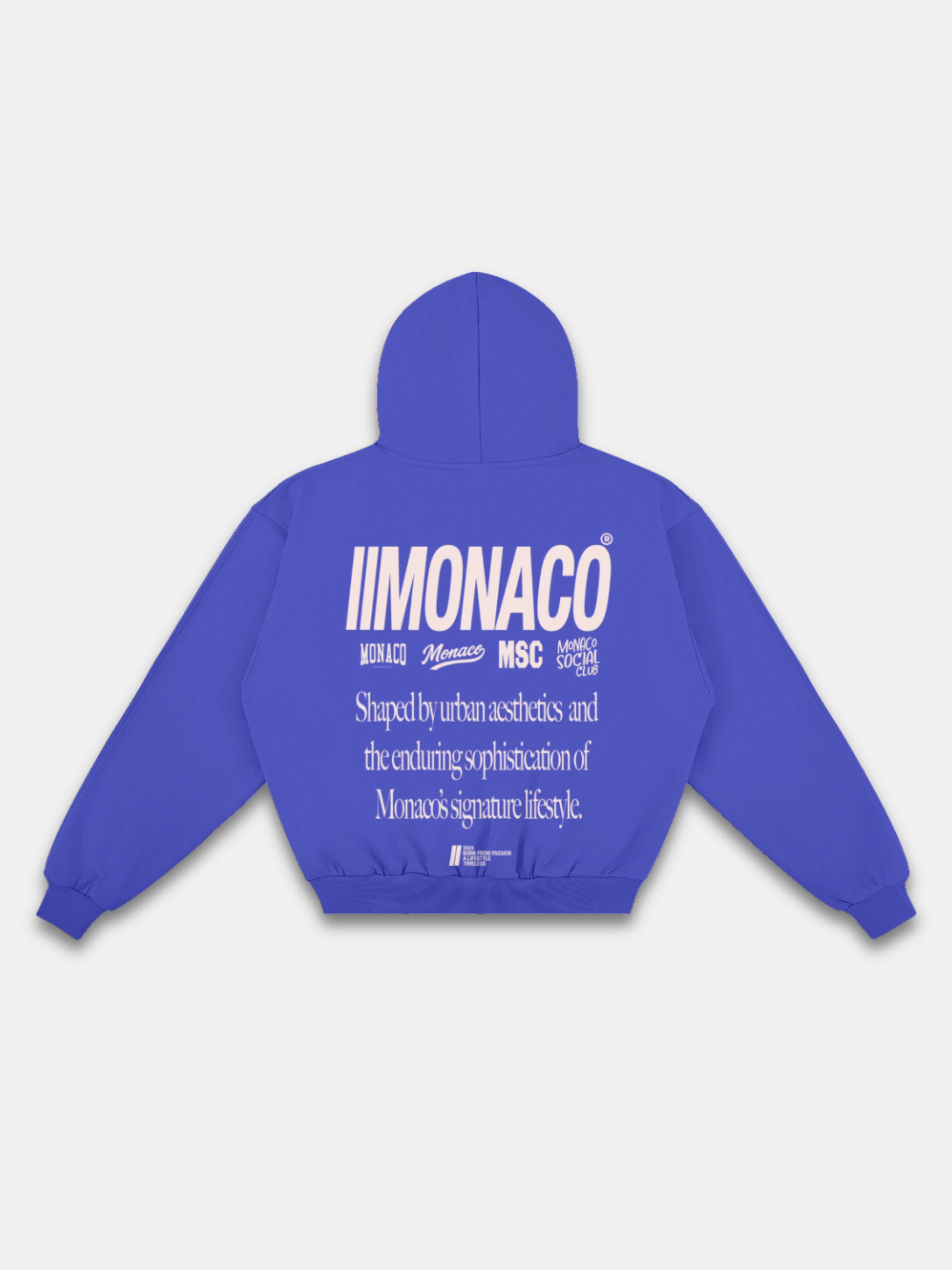 MONACO AESTHETIC HOODIE - SOFT IVORY