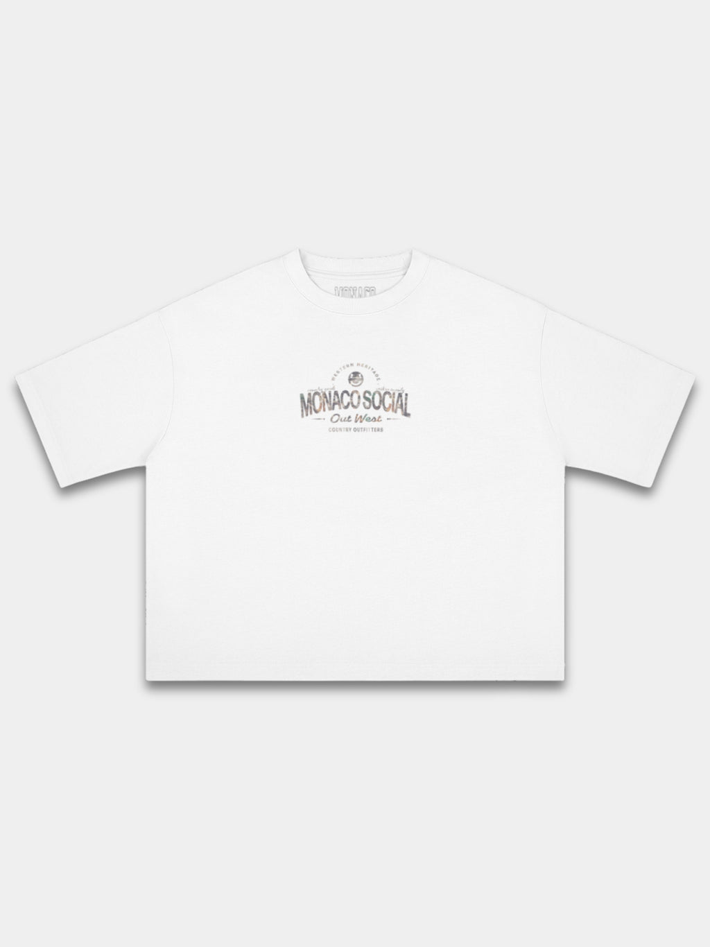 THE MINIMAL COUNTRY TEE - WHITE