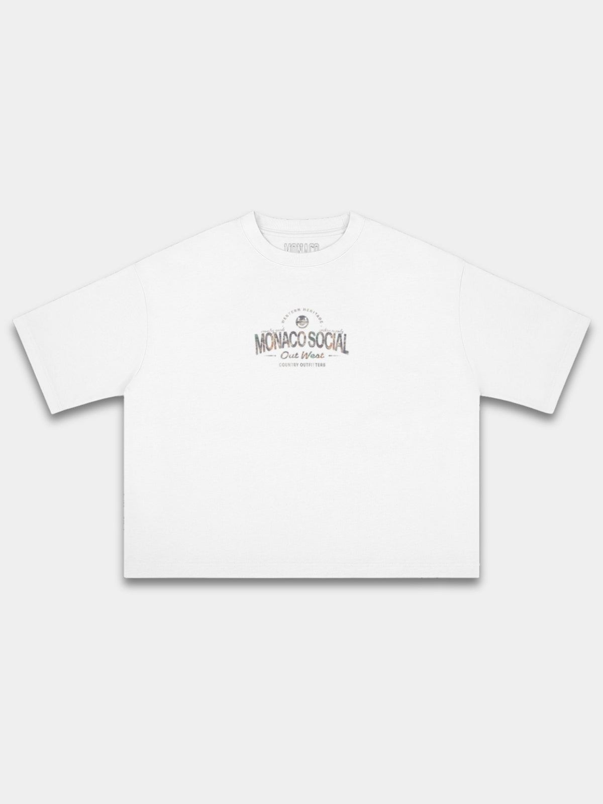 THE MINIMAL COUNTRY TEE - WHITE