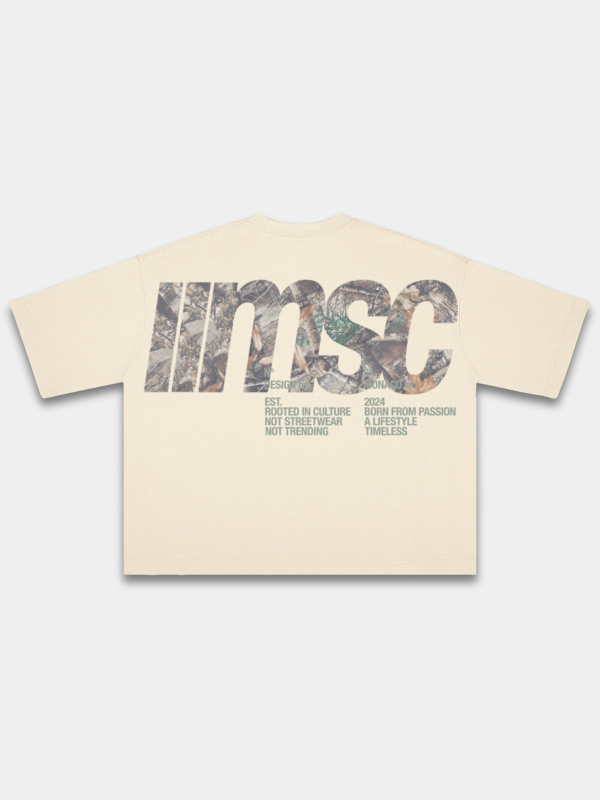 CAMO LABEL TEE