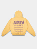 MONACO AESTHETIC HOODIE - SMOCKY MAUVE