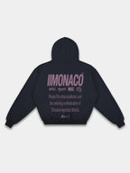 MONACO AESTHETIC HOODIE - SMOCKY MAUVE