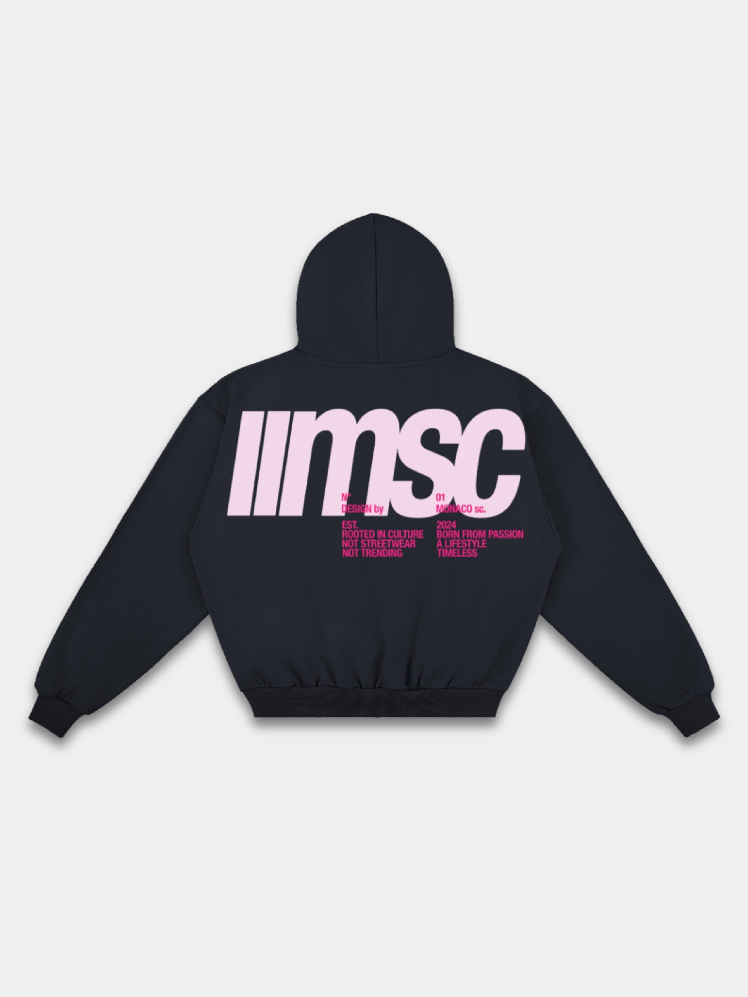 MONACO MSC HOODIE - NAVY