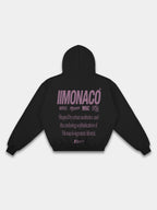 MONACO AESTHETIC HOODIE - SMOCKY MAUVE