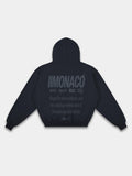 MONACO AESTHETIC HOODIE - MIDNIGHT SLATE