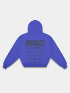 MONACO AESTHETIC HOODIE - MIDNIGHT SLATE