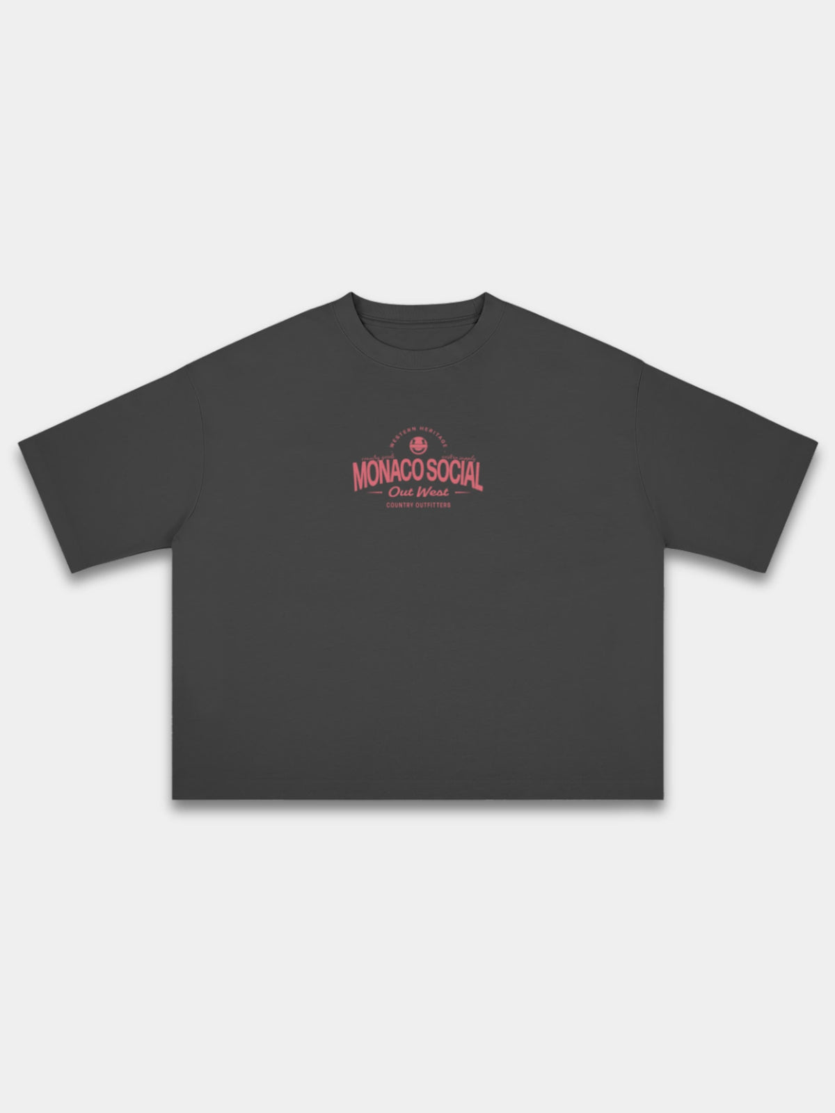 THE MINIMAL COUNTRY TEE - BLACK