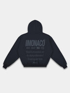 MONACO AESTHETIC HOODIE - NAVY
