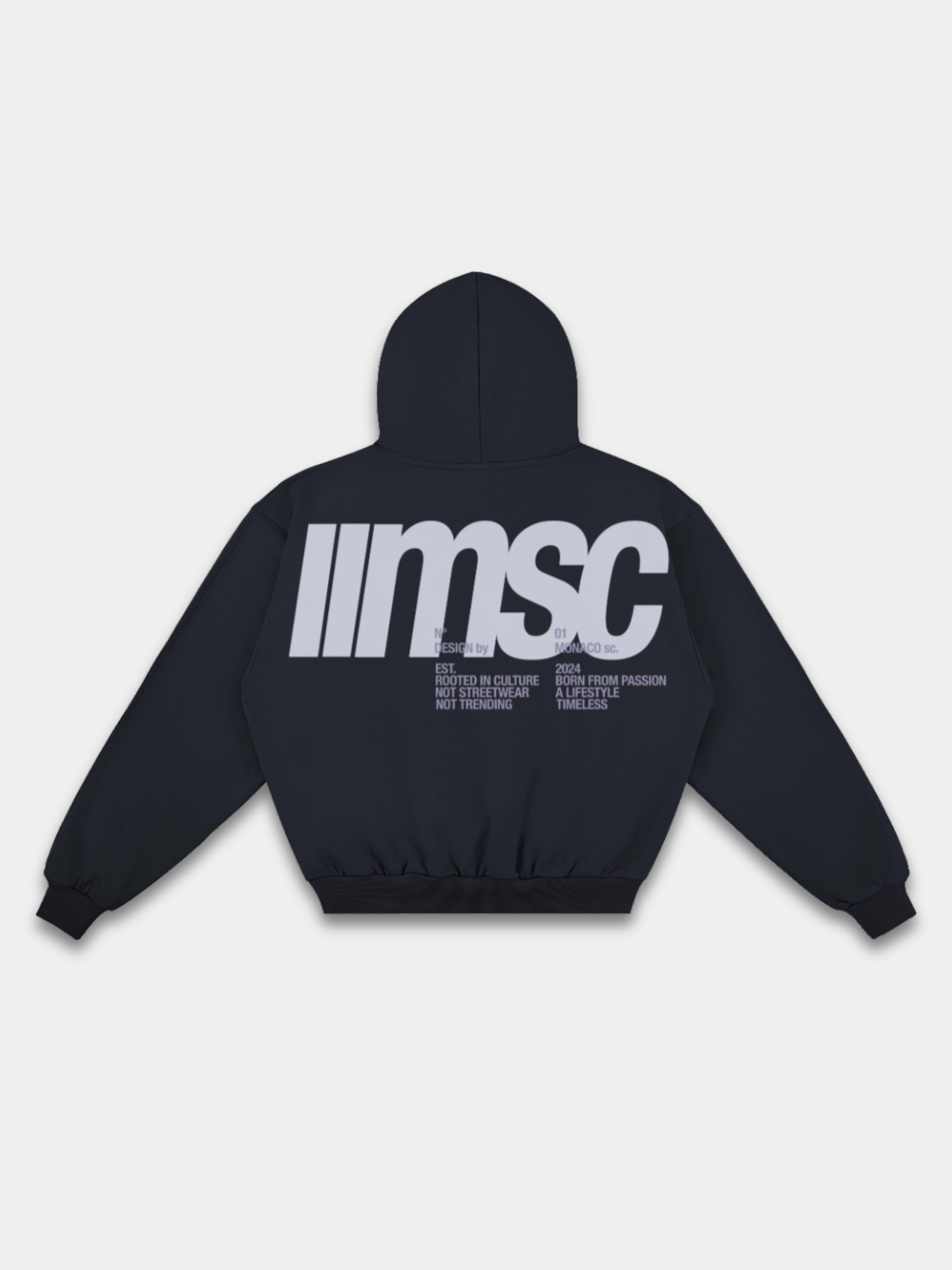 MONACO MSC HOODIE - NAVY
