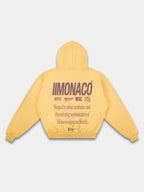 MONACO AESTHETIC HOODIE - VINTAGE BURGUNDY