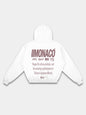 MONACO AESTHETIC HOODIE - VINTAGE BURGUNDY