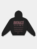 MONACO AESTHETIC HOODIE - VINTAGE BURGUNDY