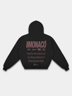 MONACO AESTHETIC HOODIE - VINTAGE BURGUNDY