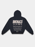 MONACO AESTHETIC HOODIE - NAVY