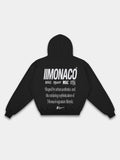 MONACO AESTHETIC HOODIE - STONE WHITE