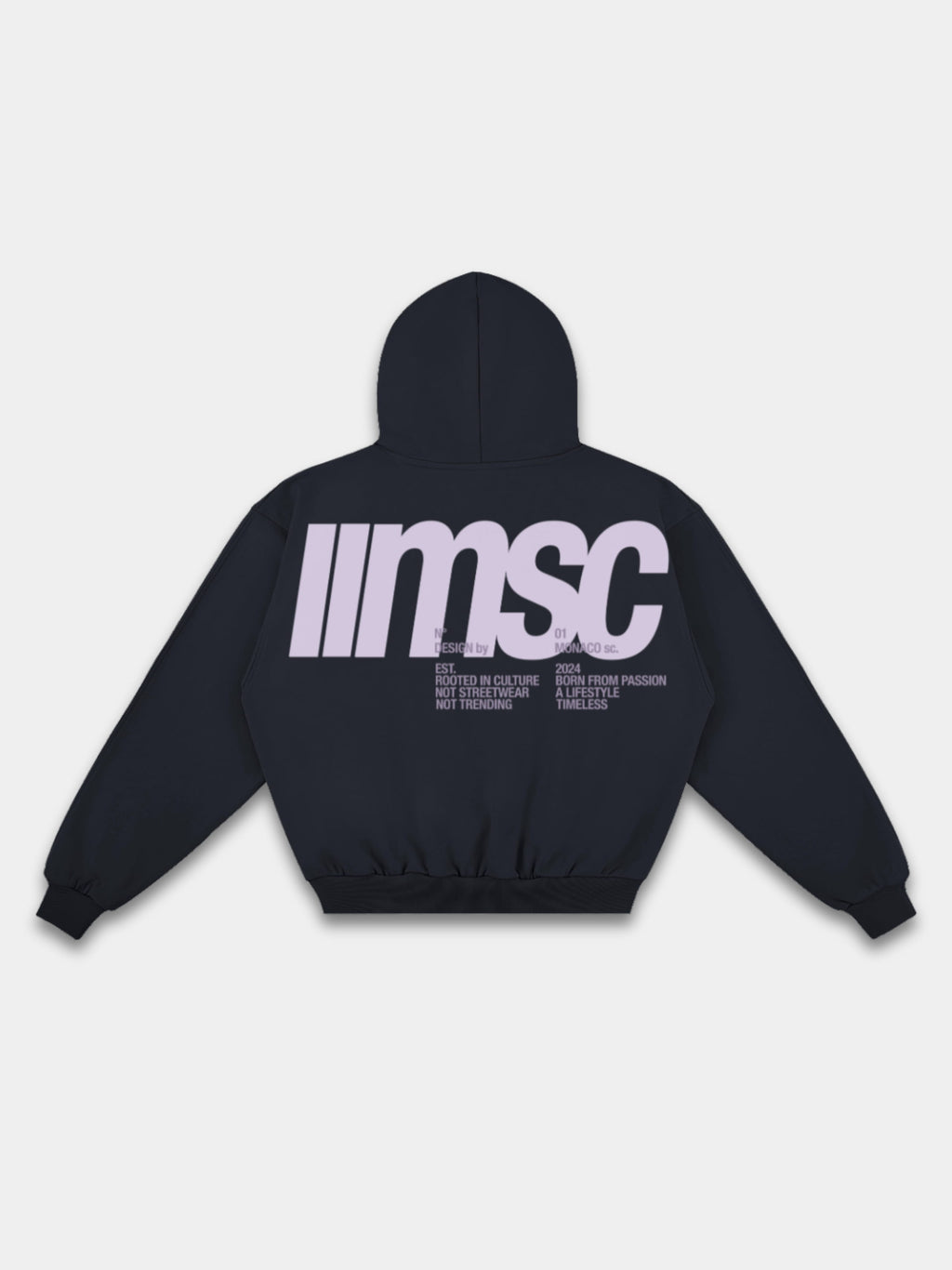 MONACO MSC HOODIE - NAVY