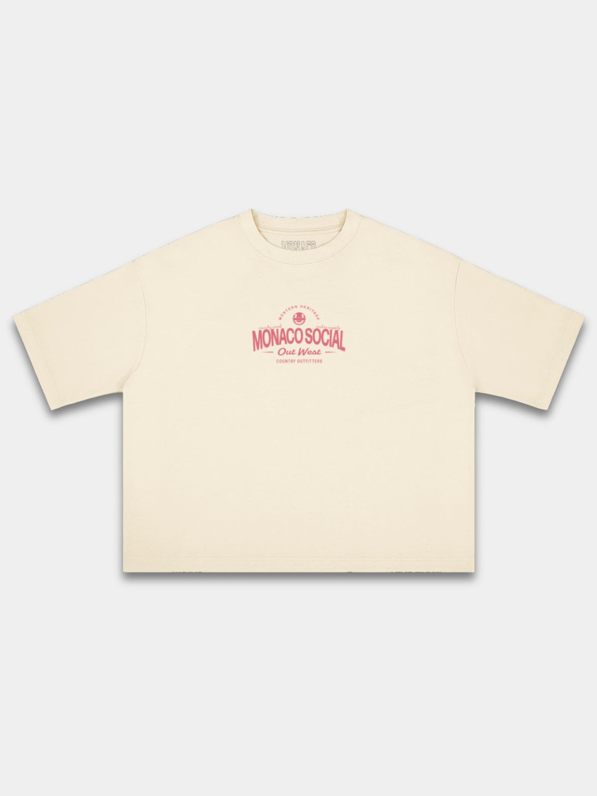THE MINIMAL COUNTRY TEE - IVORY