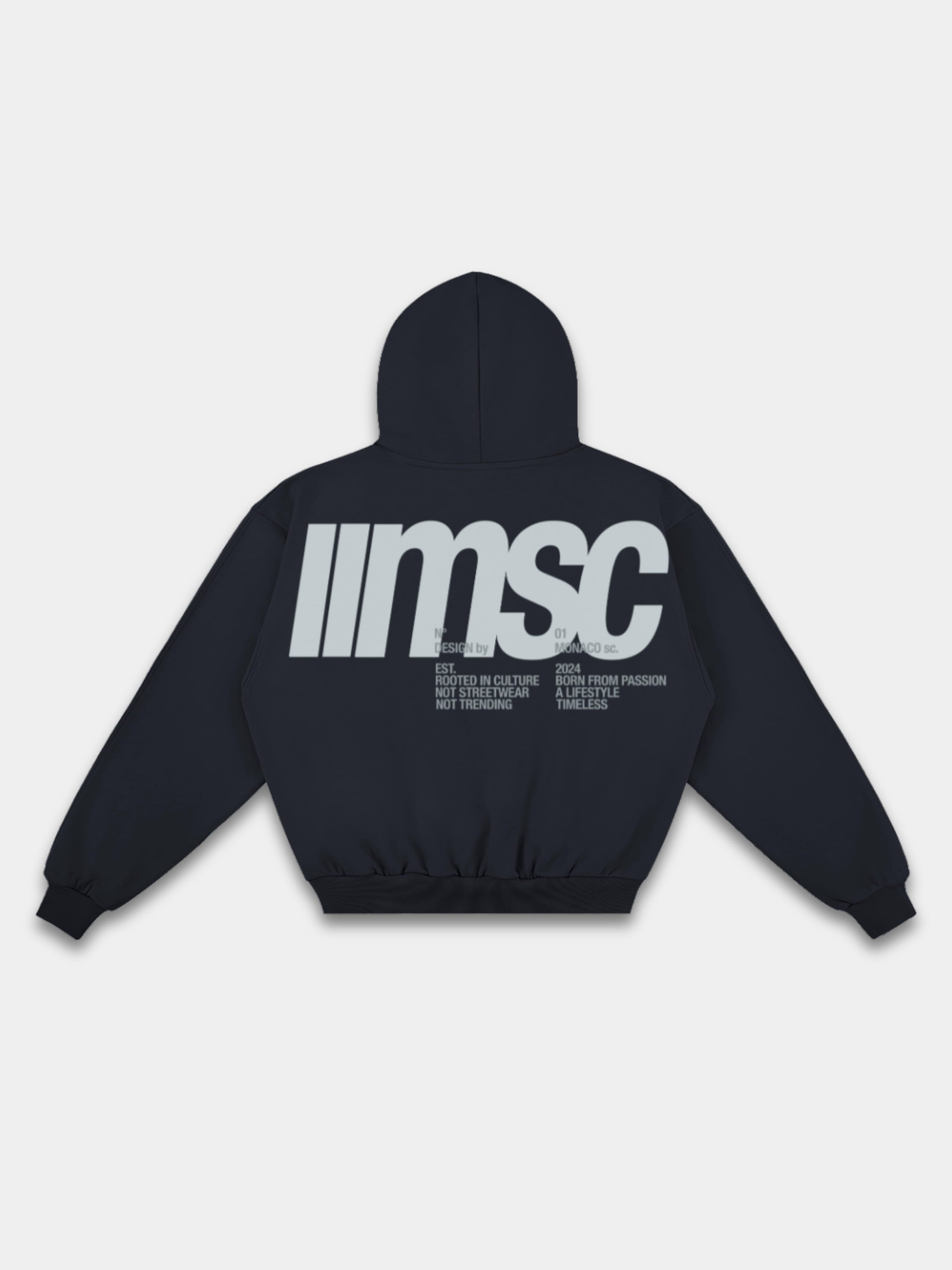 MONACO MSC HOODIE - NAVY