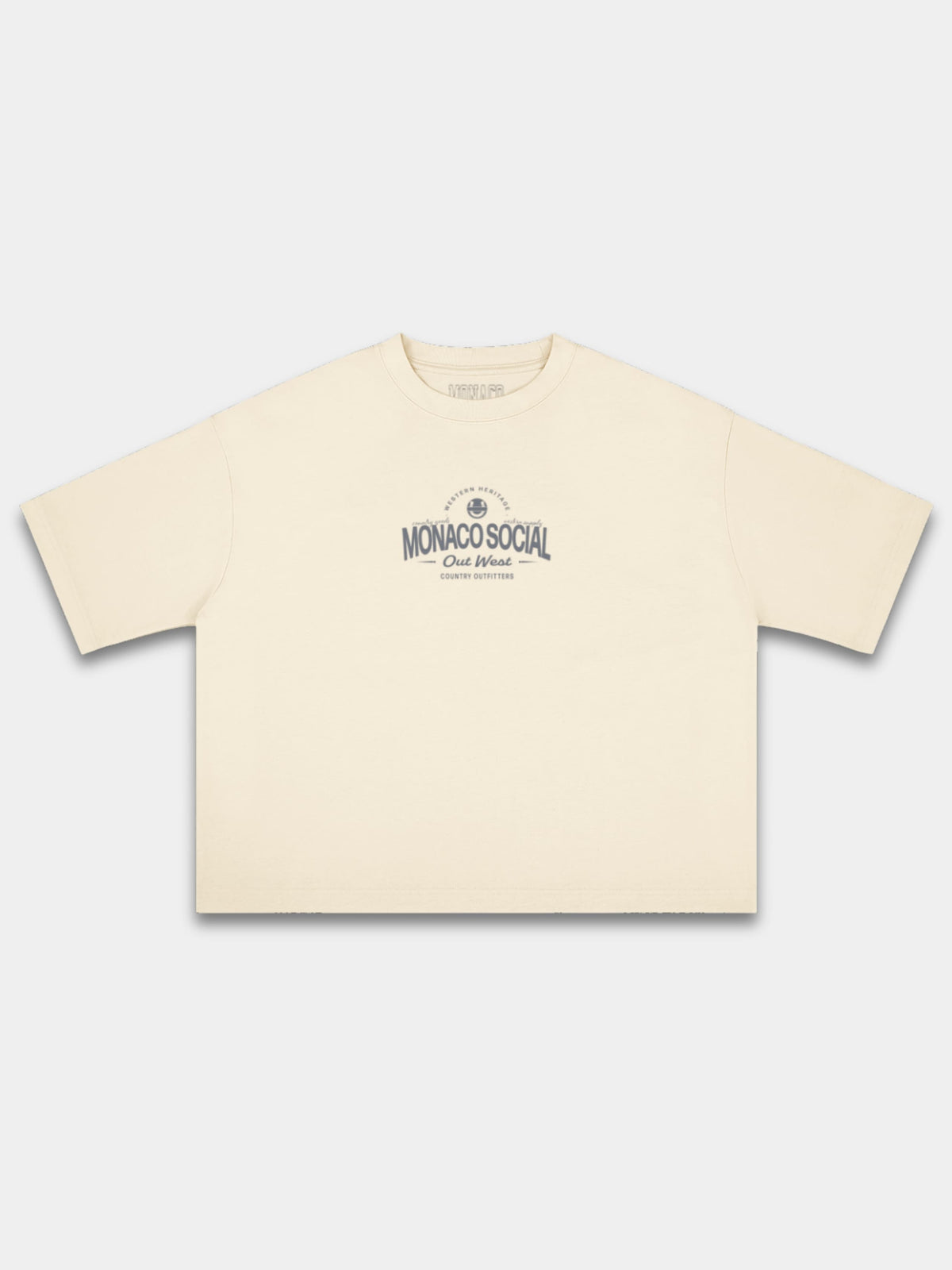 THE MINIMAL COUNTRY TEE - IVORY