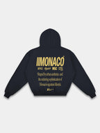 MONACO AESTHETIC HOODIE - NAVY